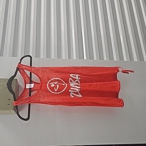 FLASH SALE!! Gently Used Zumba Fitness Drawstring Racerback Size S